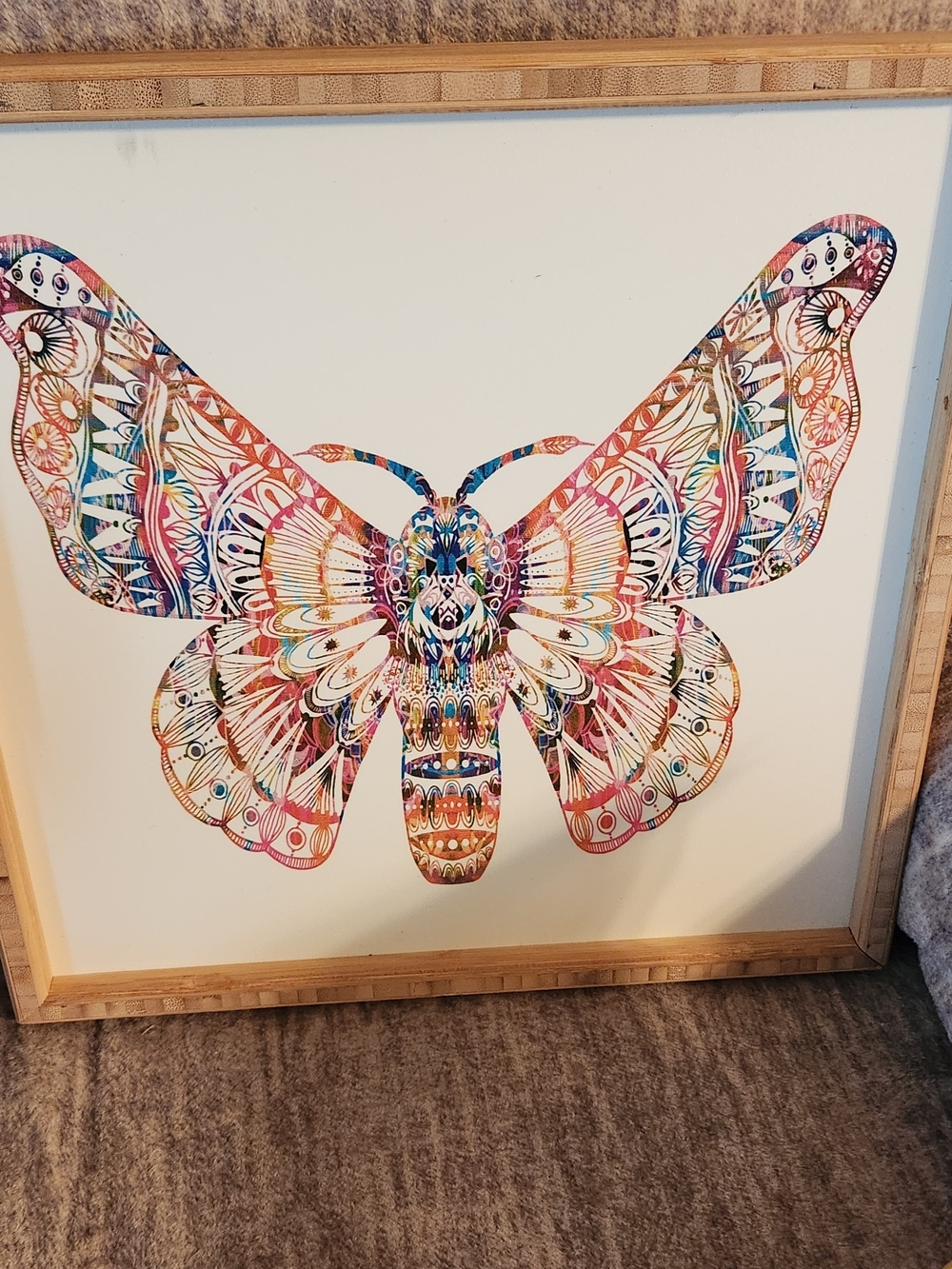 Multicolor Decorative Butterfly Wall Art